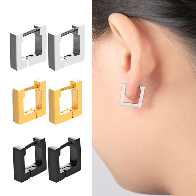 Fashionable new stainless steel earrings and ear accessories