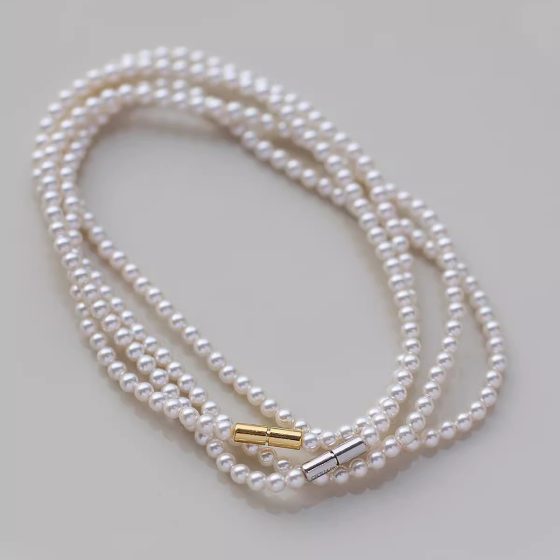 Pearl S925 sterling silver necklace