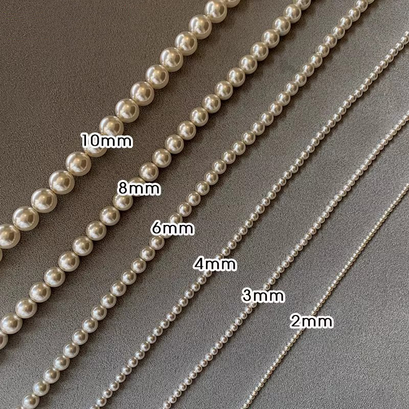 Baby Rice Beads Pearl Necklace